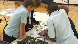 Annapolis students working on STEM projects