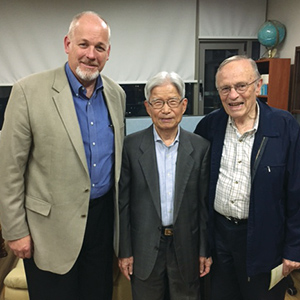 Joel with other Korean Christian school leaders