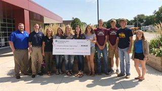 Western Christian High School greenhouse grant group