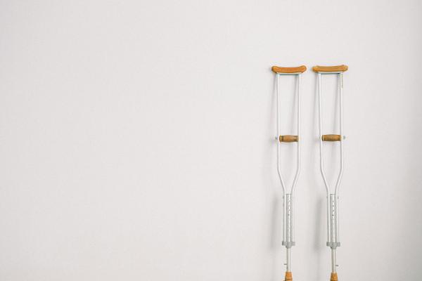 Photo of crutches